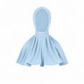 La Cagoule Premium Jersey | Blue Snow