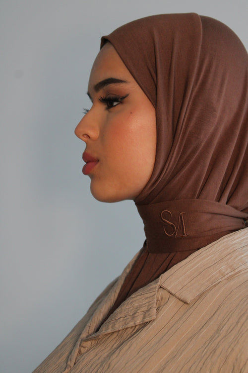 La Cagoule Bambou Jersey ⎮ Chocolate