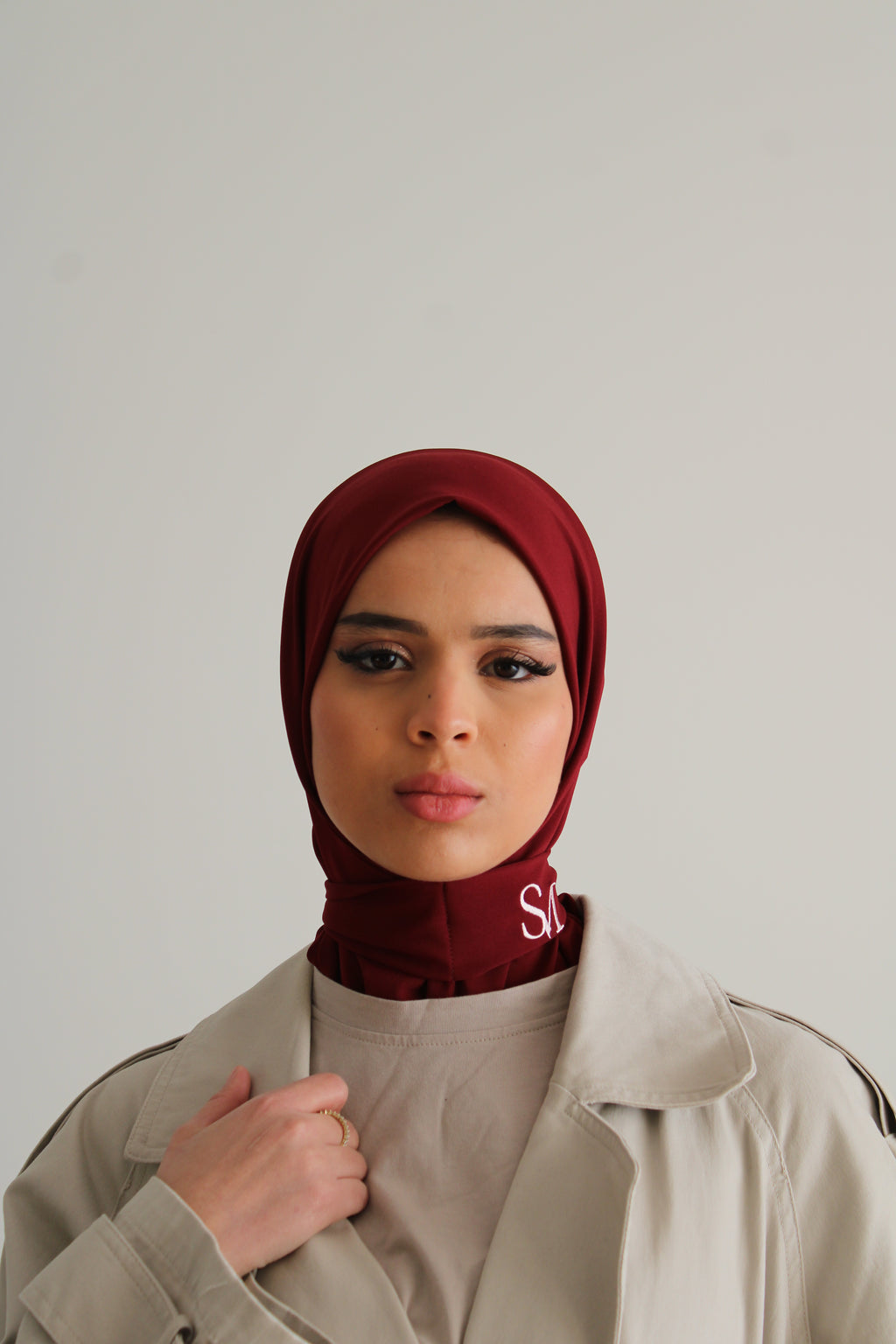 La Cagoule Premium Jersey ⎮ Burgundy Pink