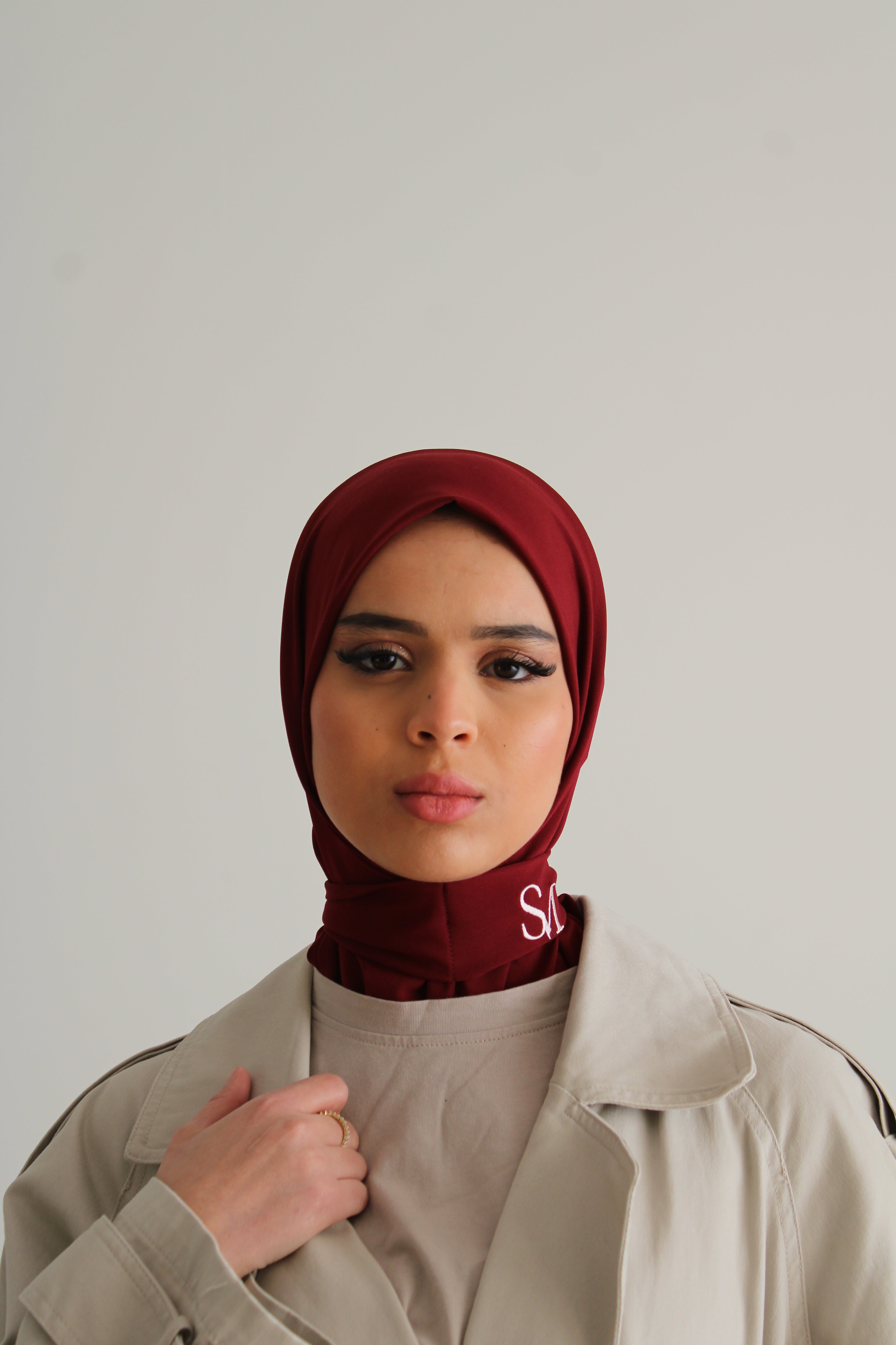 La Cagoule Premium Jersey ⎮ Burgundy Pink