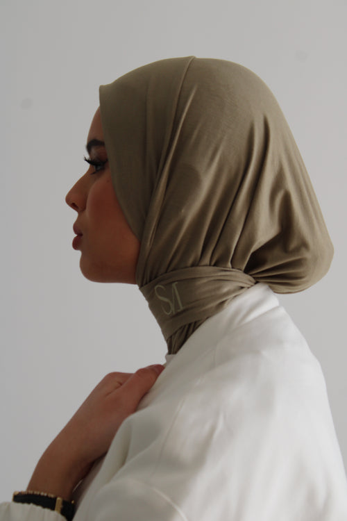 La Cagoule Bambou Jersey ⎮ Kaki